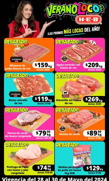 Folleto actual H-E-B - 28.5.2024 - 30.5.2024.