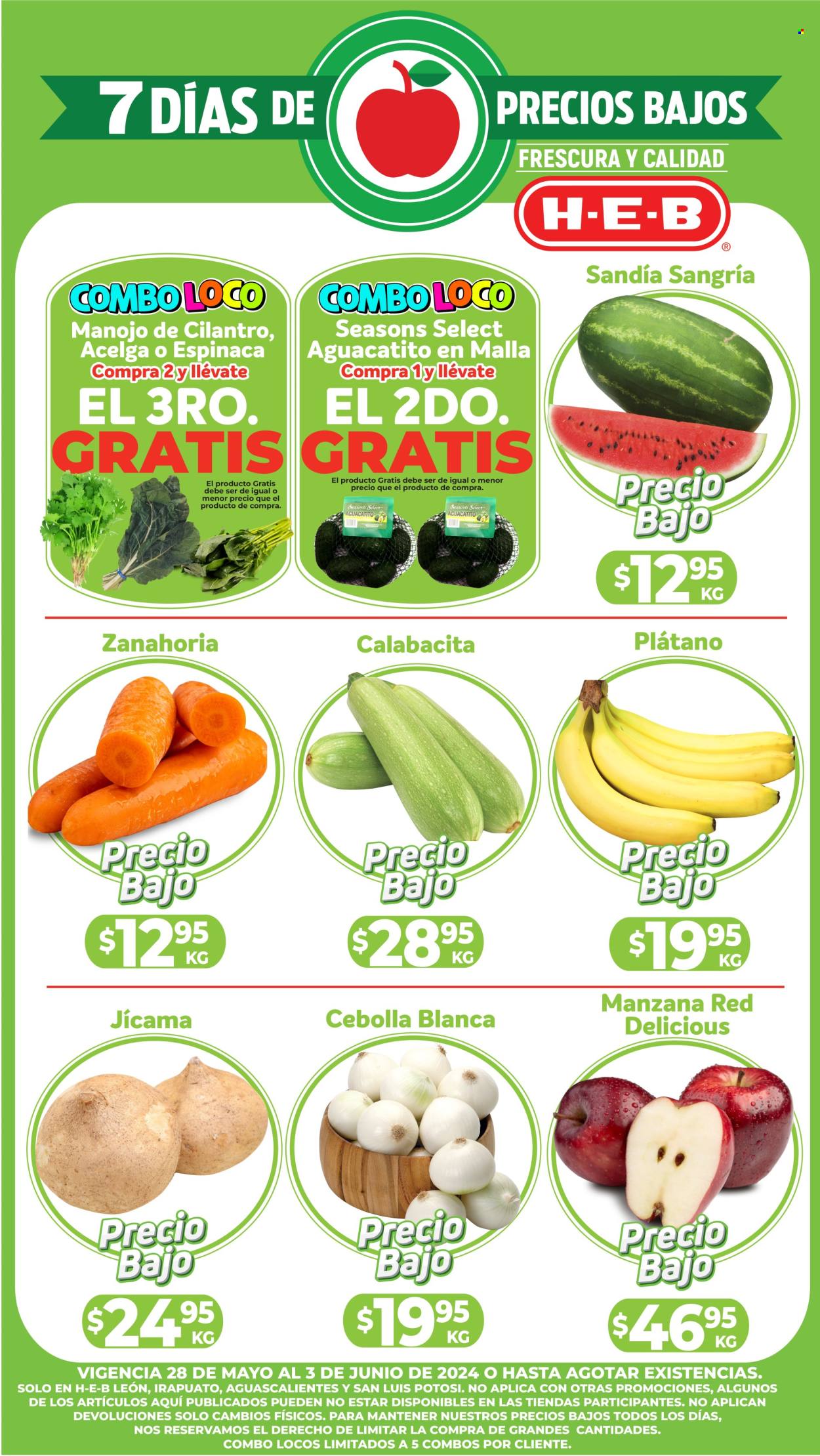 Catálogo H-E-B - 28.5.2024 - 3.6.2024. Página 1