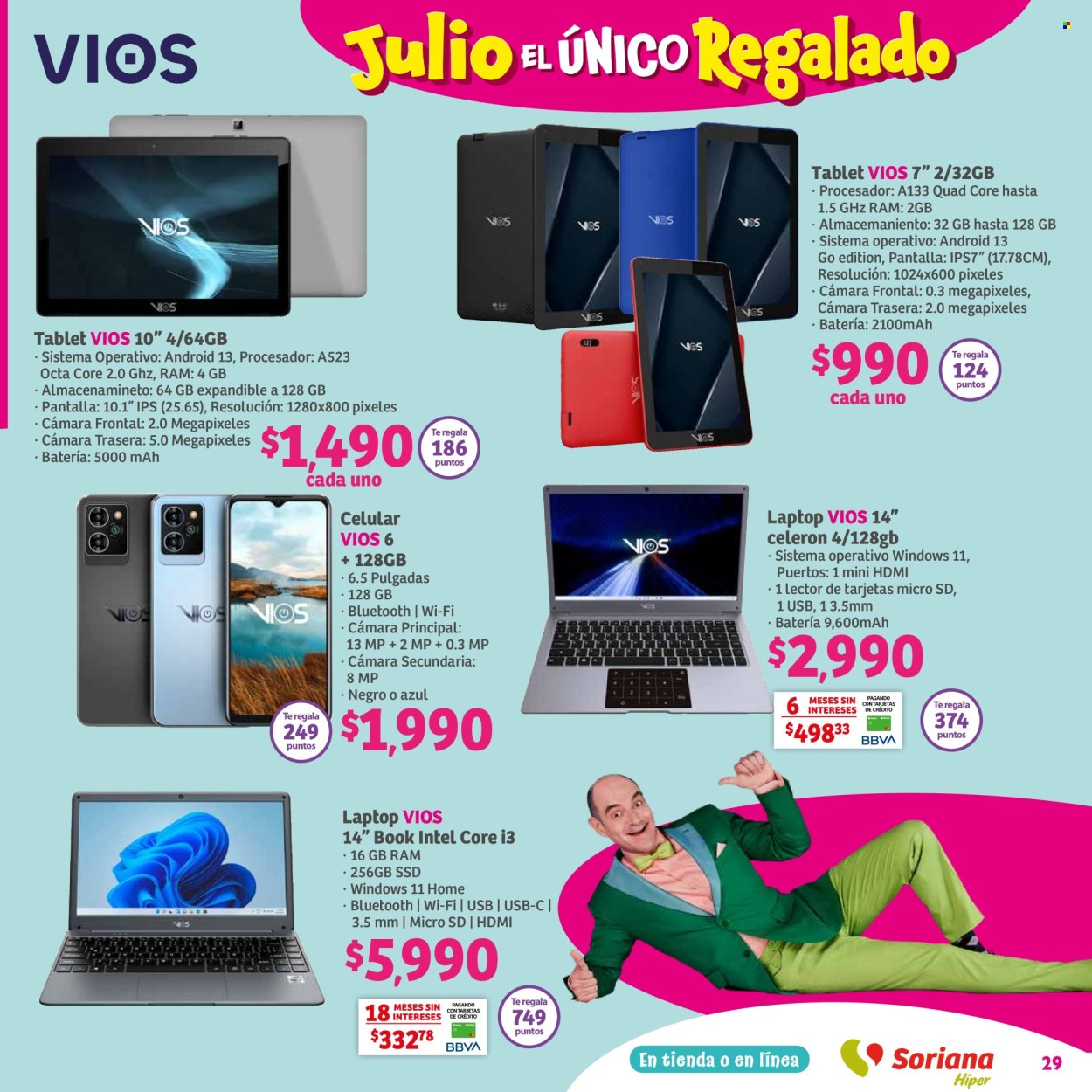 Catálogo Soriana Híper - 30.5.2024 - 5.6.2024. Página 29