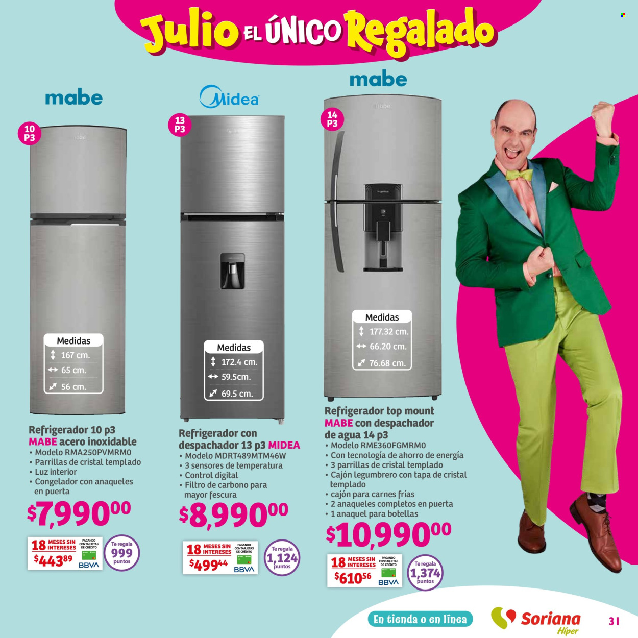 Catálogo Soriana Híper - 30.5.2024 - 5.6.2024. Página 31