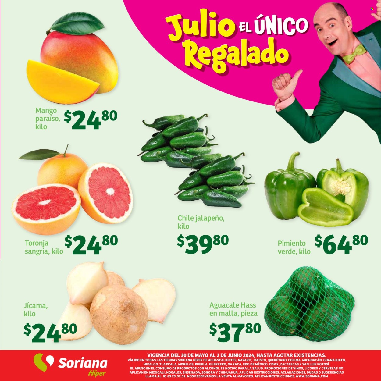 Catálogo Soriana Híper - 30.5.2024 - 2.6.2024. Página 5