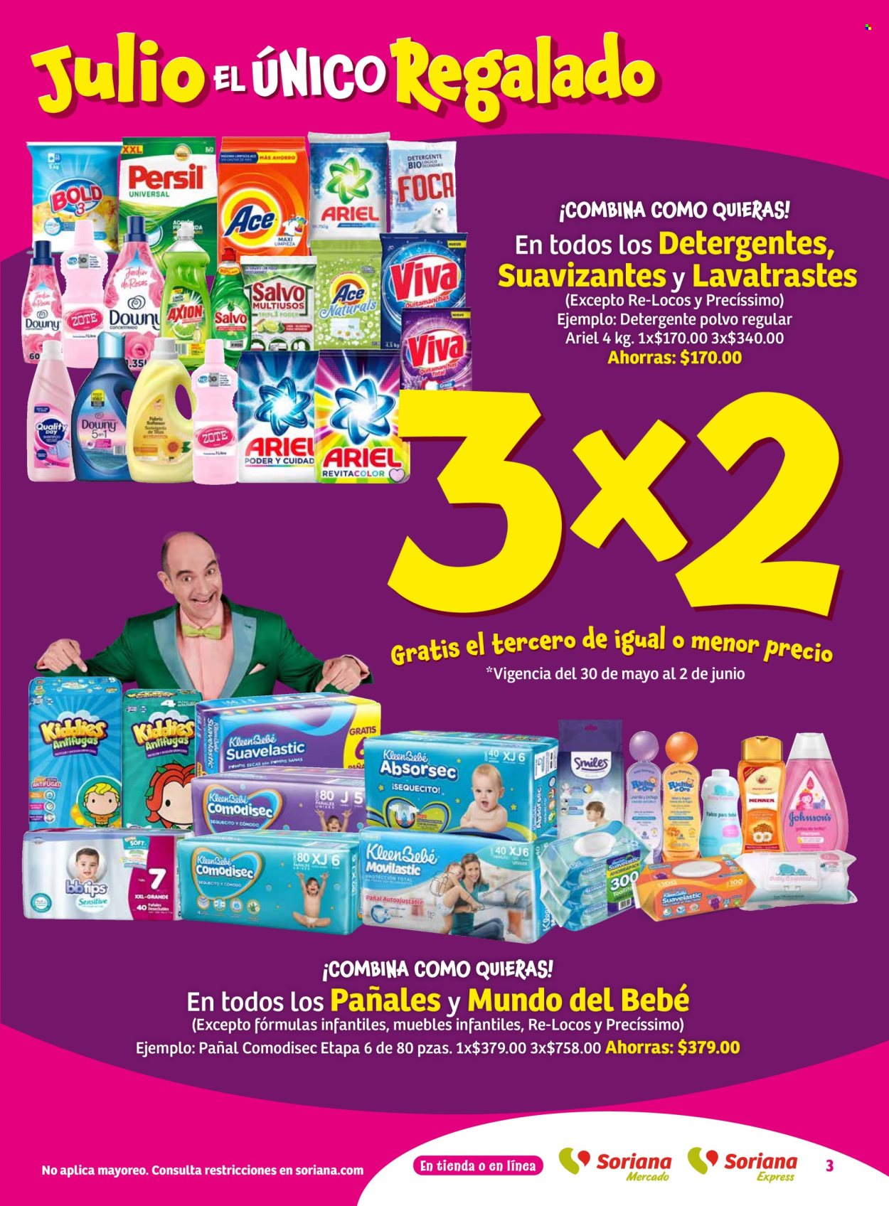 Catálogo Soriana - 30.5.2024 - 5.6.2024. Página 3