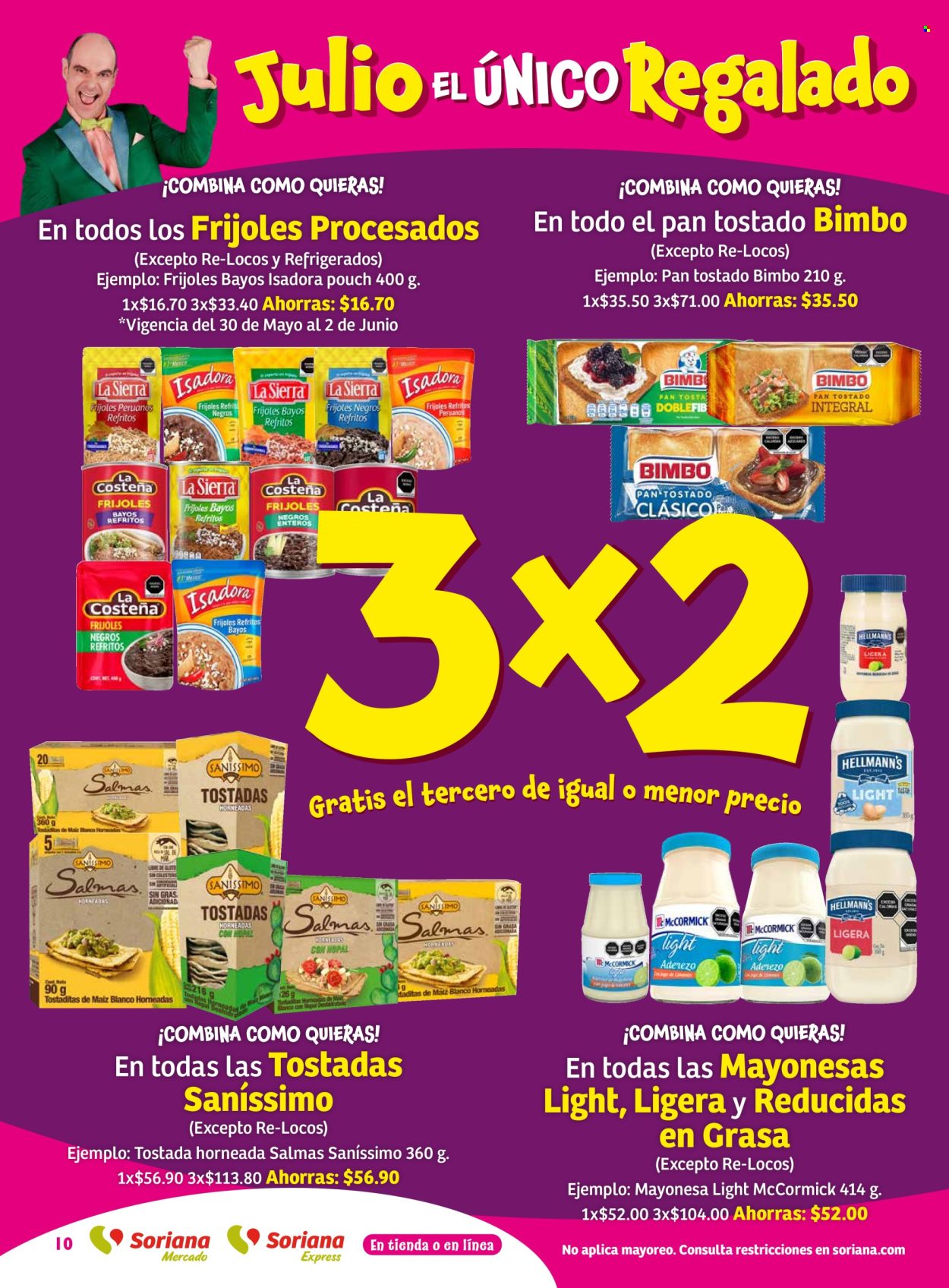 Catálogo Soriana - 30.5.2024 - 5.6.2024. Página 10