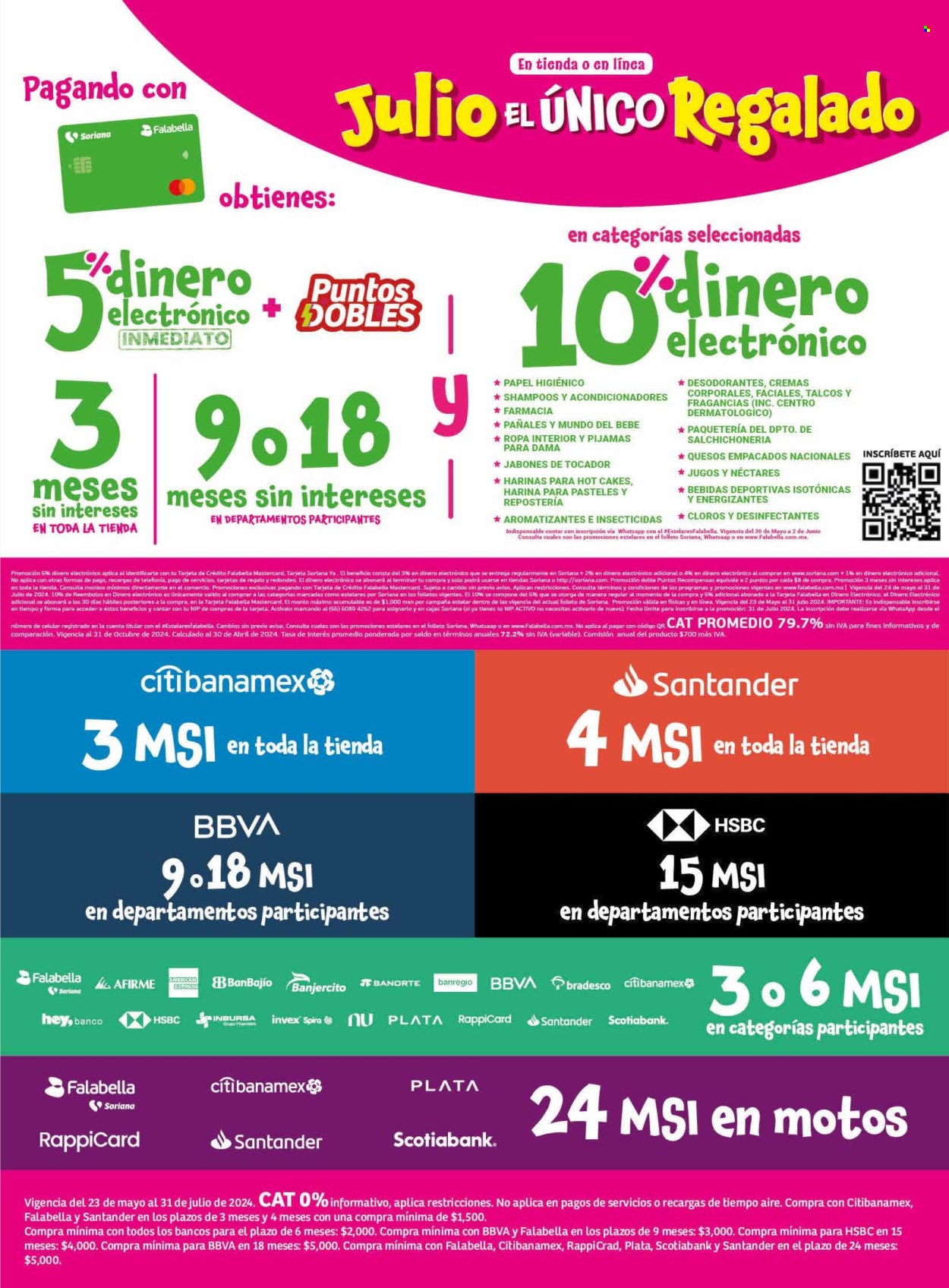 Catálogo Soriana - 30.5.2024 - 5.6.2024. Página 22