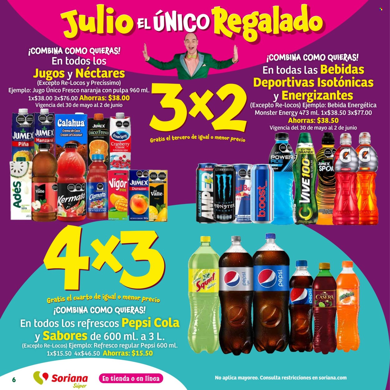 Catálogo Soriana Súper - 30.5.2024 - 5.6.2024. Página 6