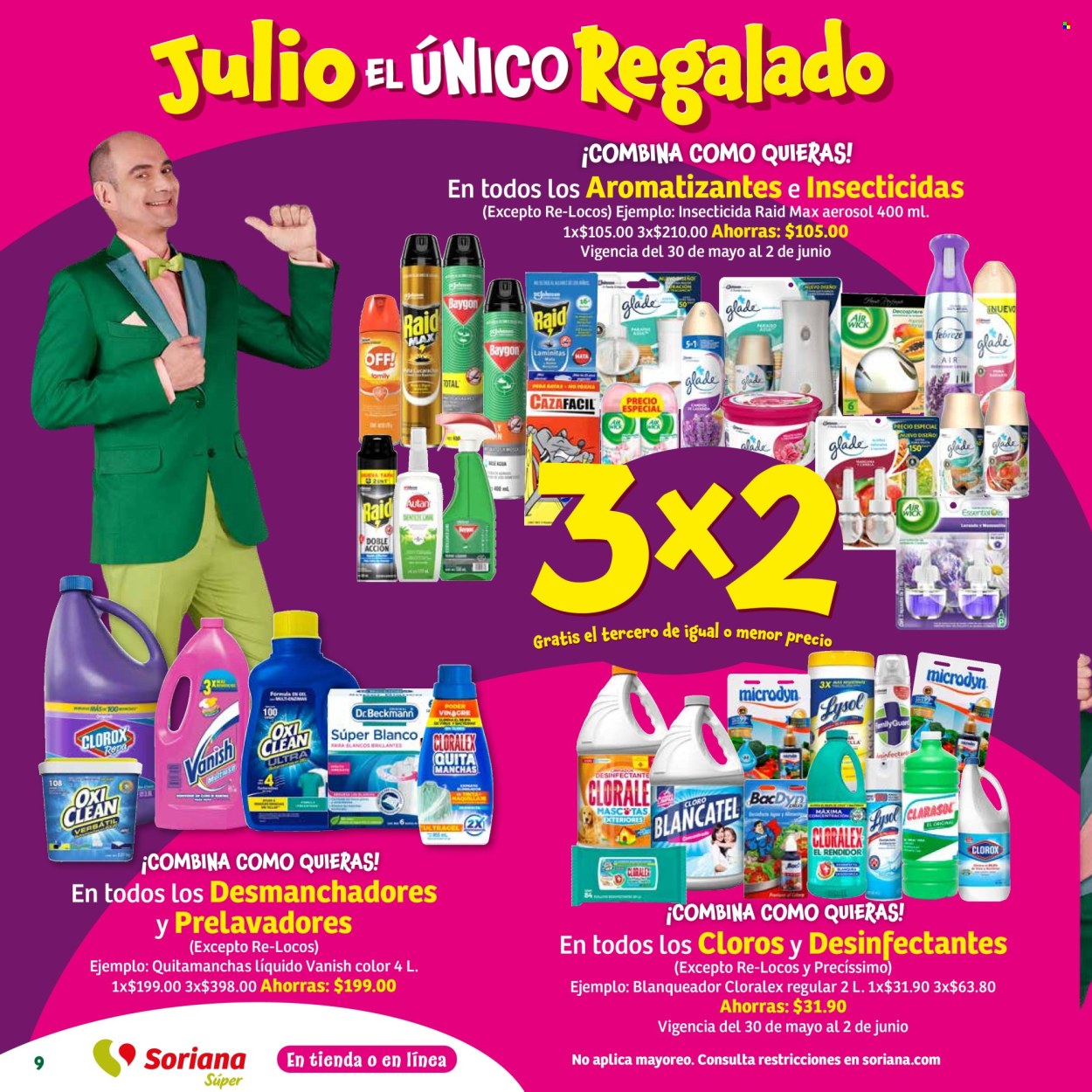 Catálogo Soriana Súper - 30.5.2024 - 5.6.2024. Página 9