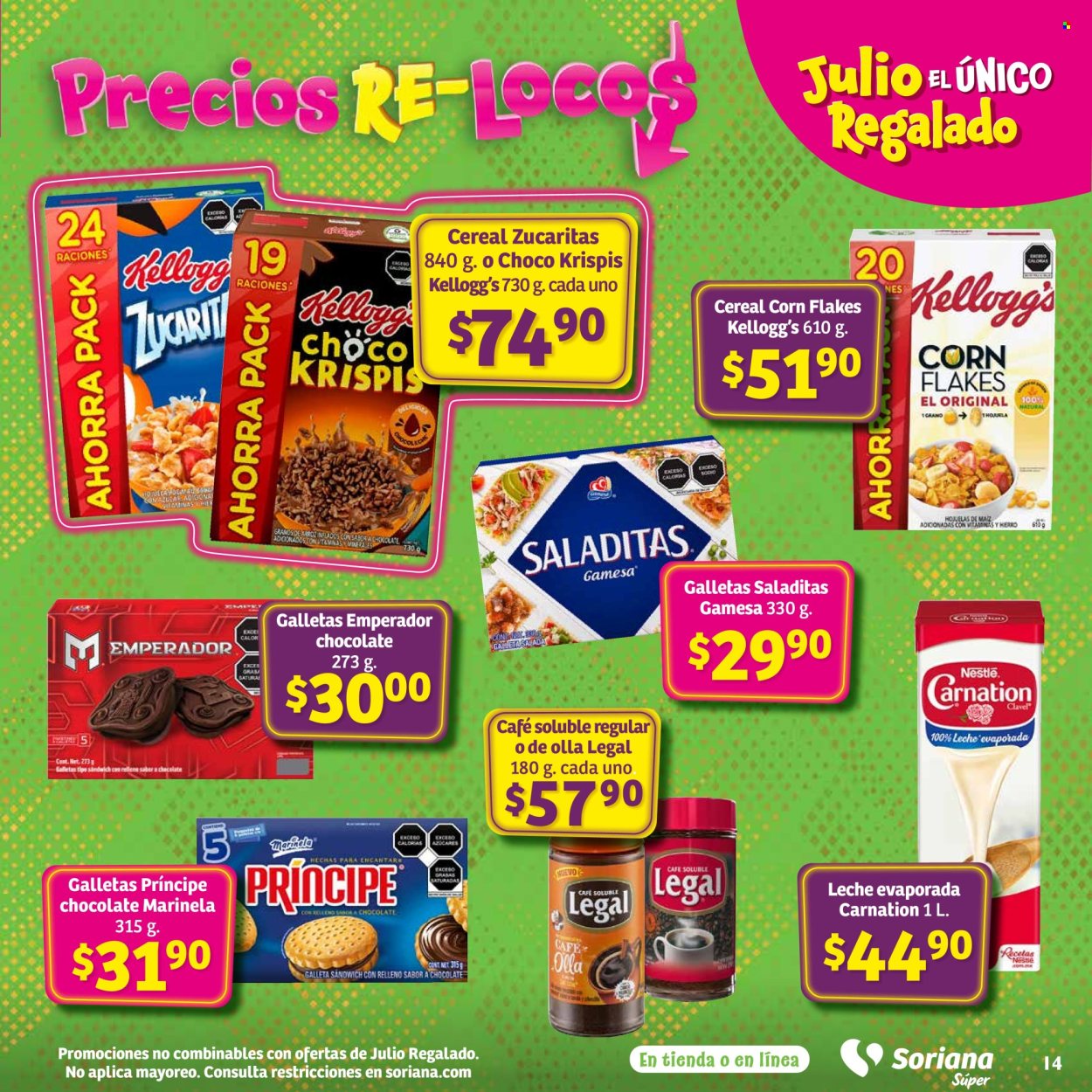 Catálogo Soriana Súper - 30.5.2024 - 5.6.2024. Página 14