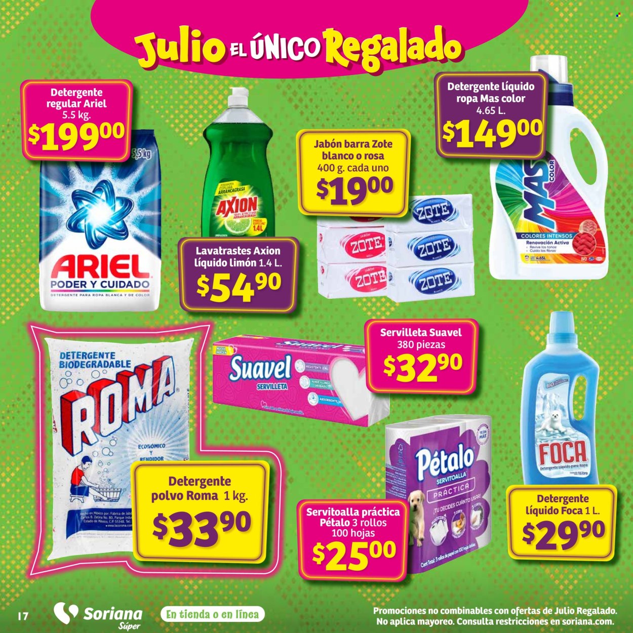 Catálogo Soriana Súper - 30.5.2024 - 5.6.2024. Página 17