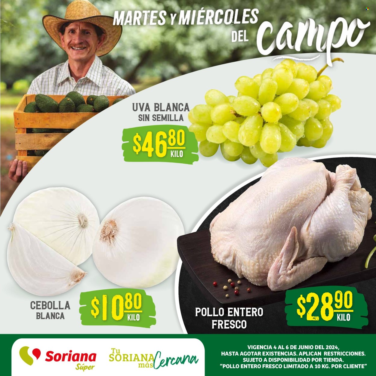 Catálogo Soriana Súper - 4.6.2024 - 6.6.2024. Página 1