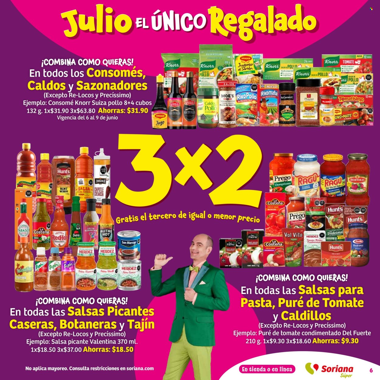 Catálogo Soriana Súper - 6.6.2024 - 12.6.2024. Página 6
