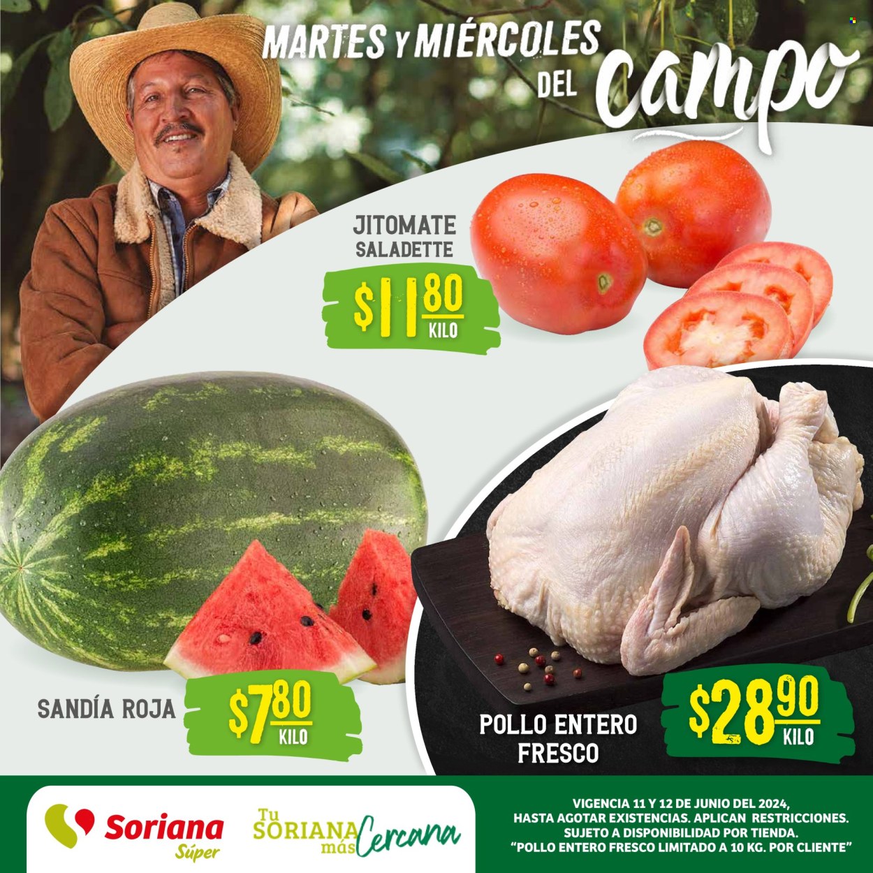 Catálogo Soriana Súper - 11.6.2024 - 12.6.2024. Página 1