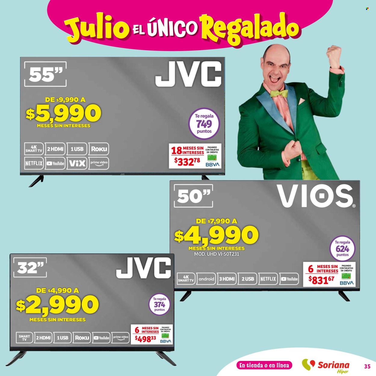 Catálogo Soriana Híper - 13.6.2024 - 19.6.2024. Página 35