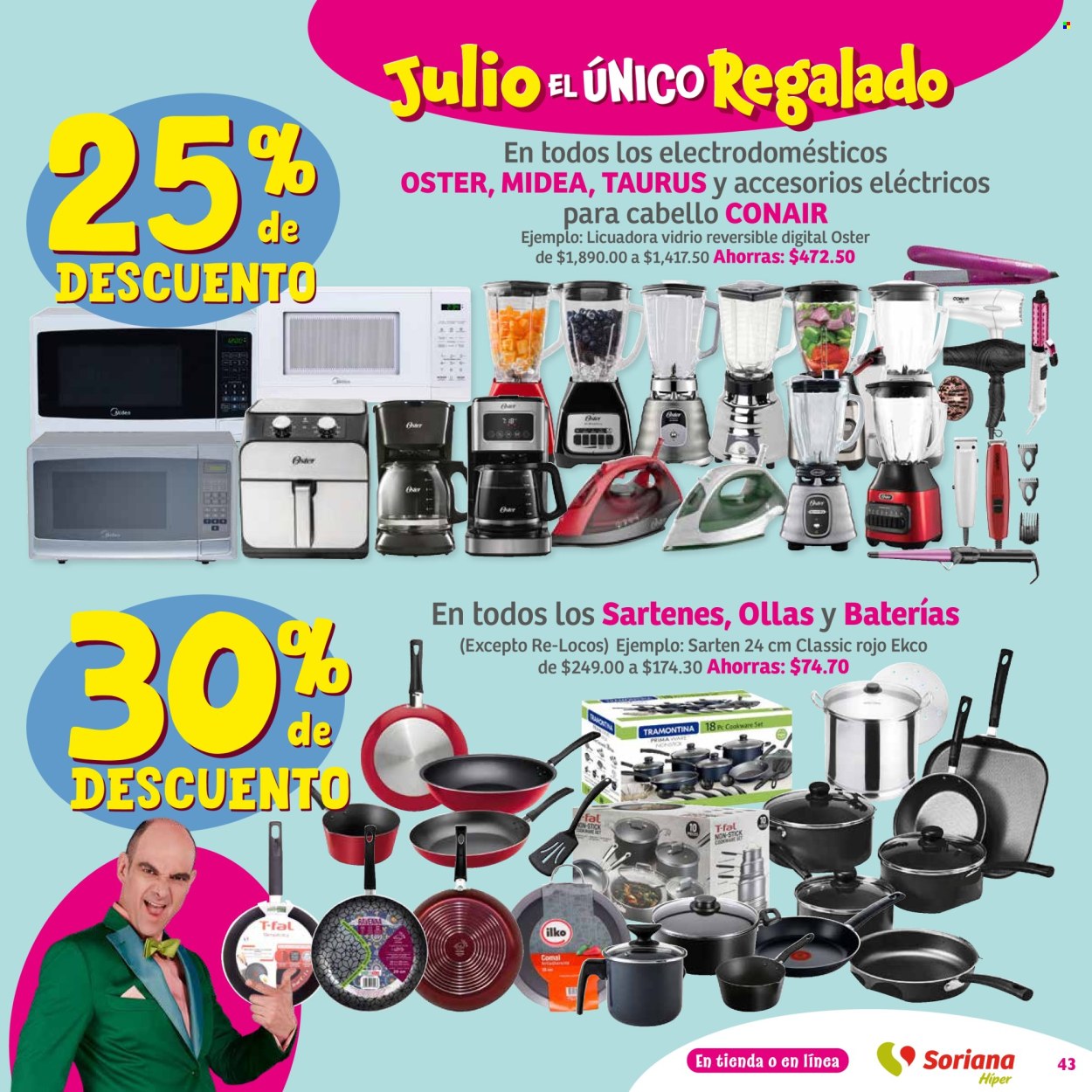 Catálogo Soriana Híper - 13.6.2024 - 19.6.2024. Página 43