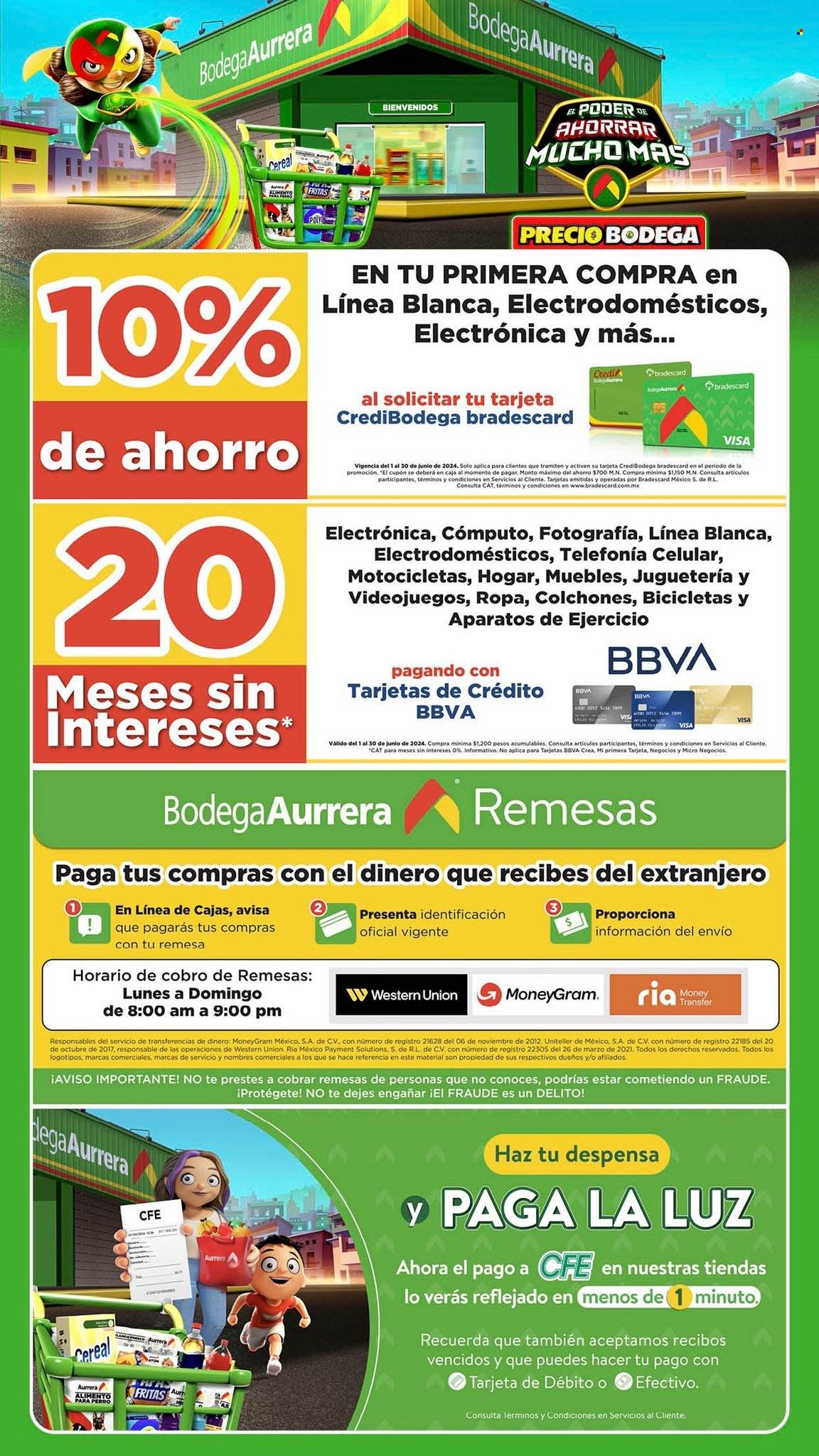 Catálogo Bodega Aurrerá - 13.6.2024 - 3.7.2024. Página 13
