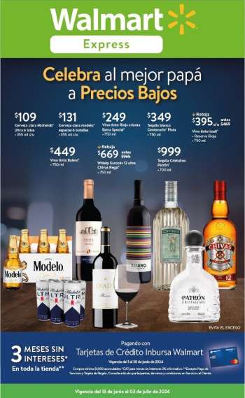 Folleto actual Walmart Express - 13.6.2024 - 3.7.2024.