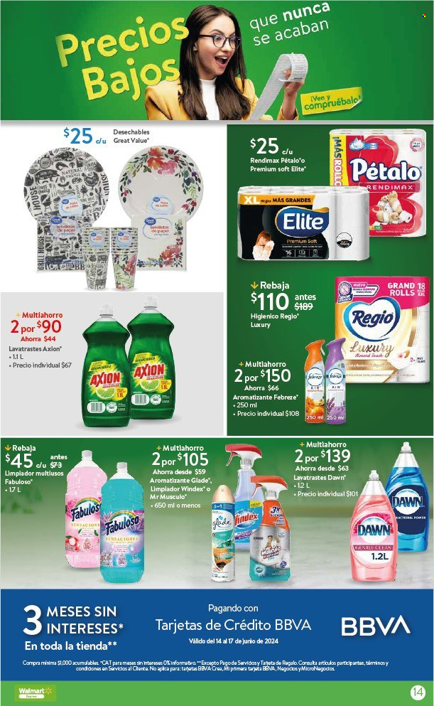 Catálogo Walmart Express - 13.6.2024 - 3.7.2024. Página 14