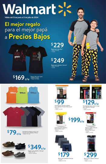 Folleto actual Walmart - 13.6.2024 - 3.7.2024.