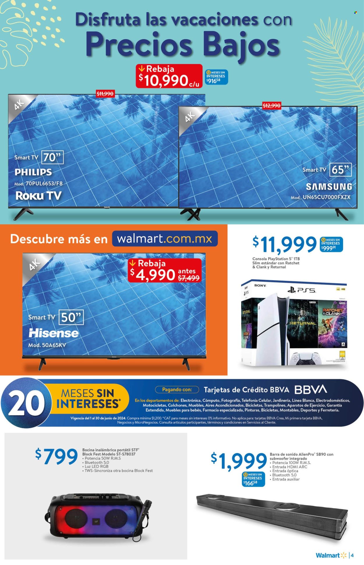 Catálogo Walmart - 13.6.2024 - 3.7.2024. Página 4