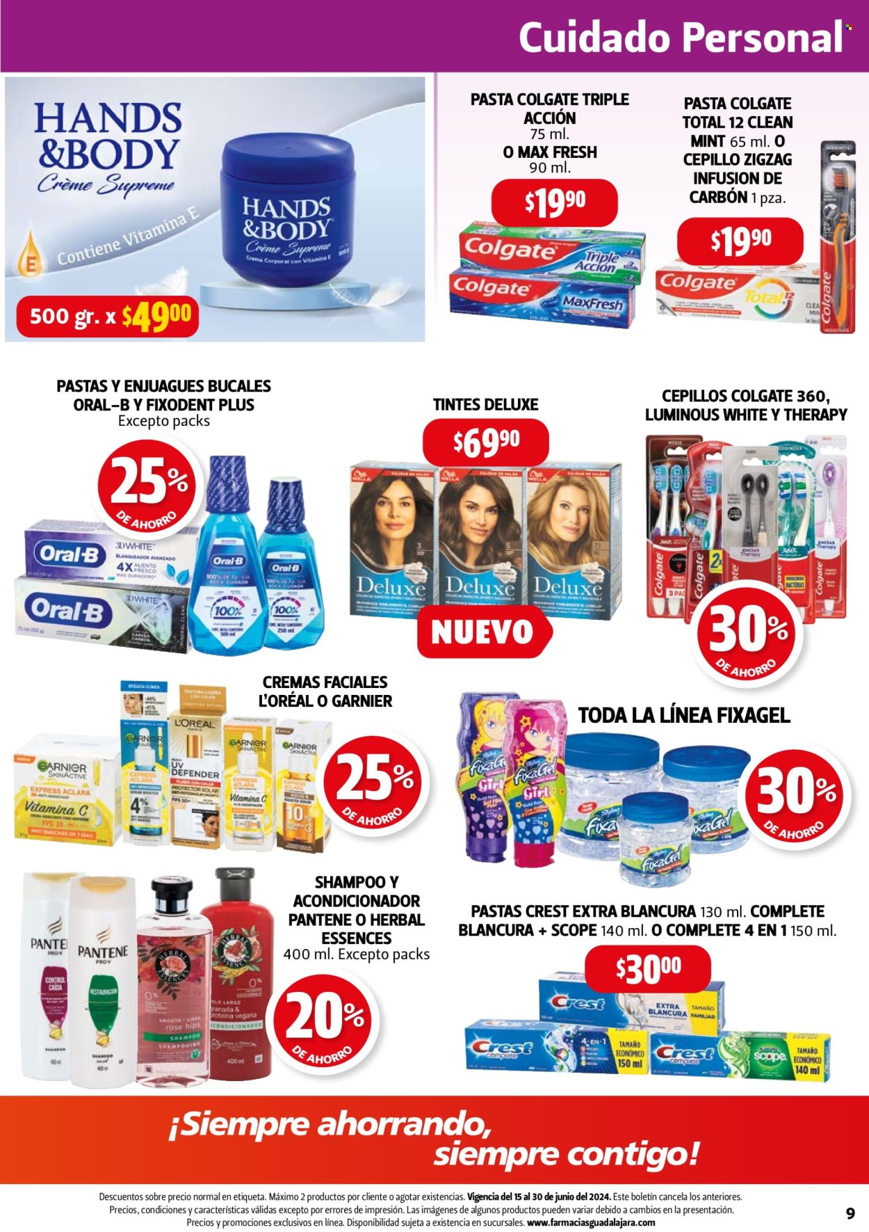 Catálogo Farmacias Guadalajara - 15.6.2024 - 30.6.2024. Página 9