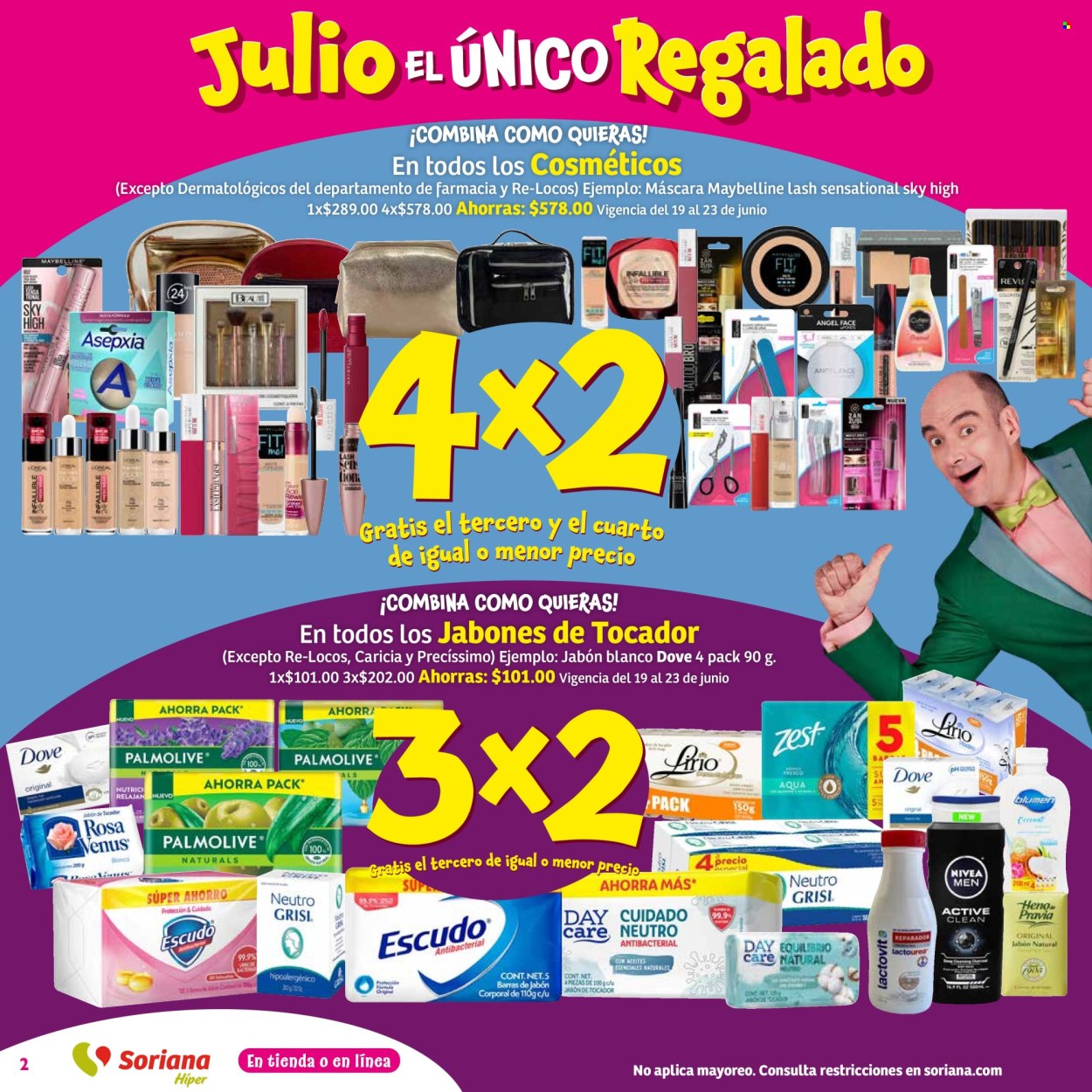 Catálogo Soriana Híper - 19.6.2024 - 26.6.2024. Página 2