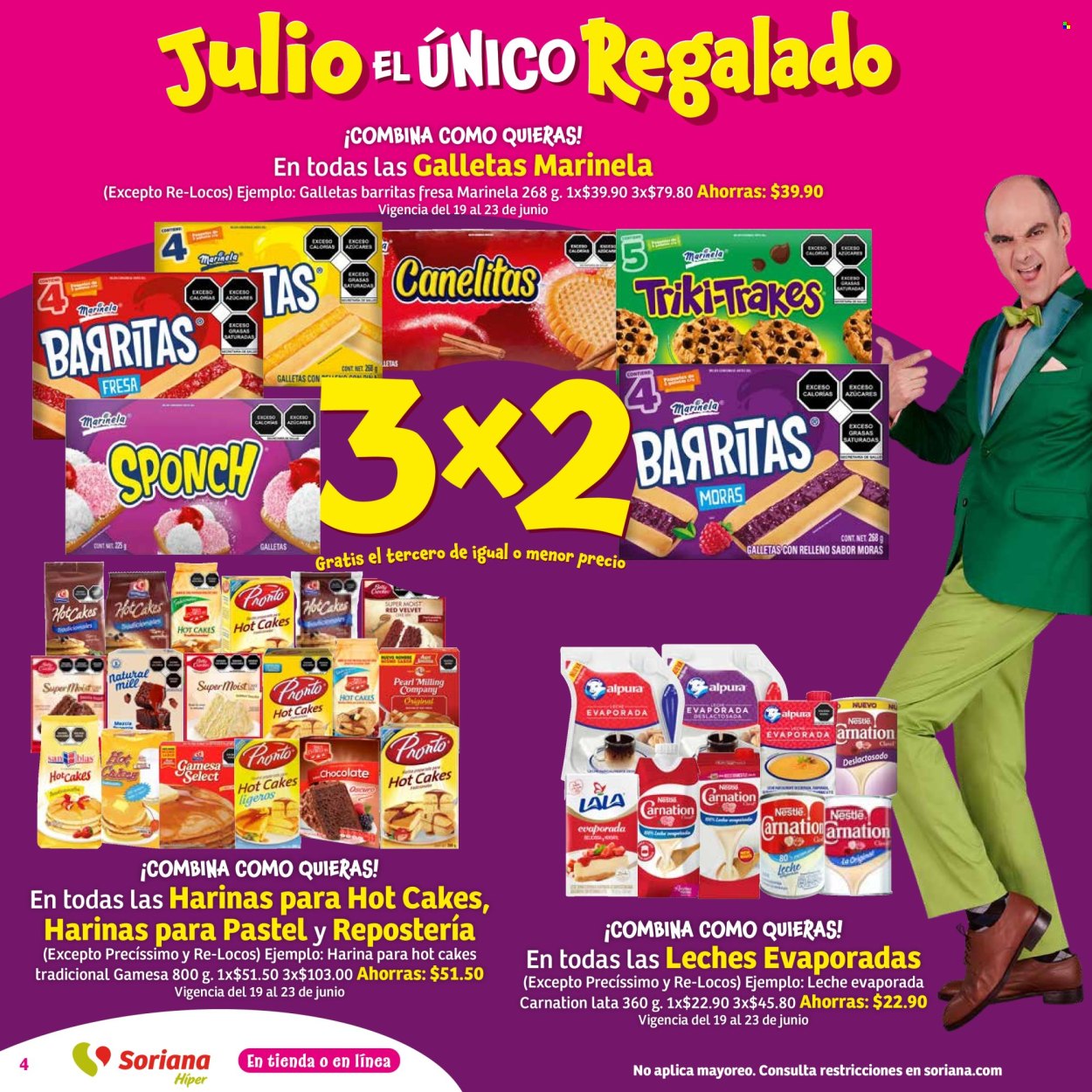 Catálogo Soriana Híper - 19.6.2024 - 26.6.2024. Página 4