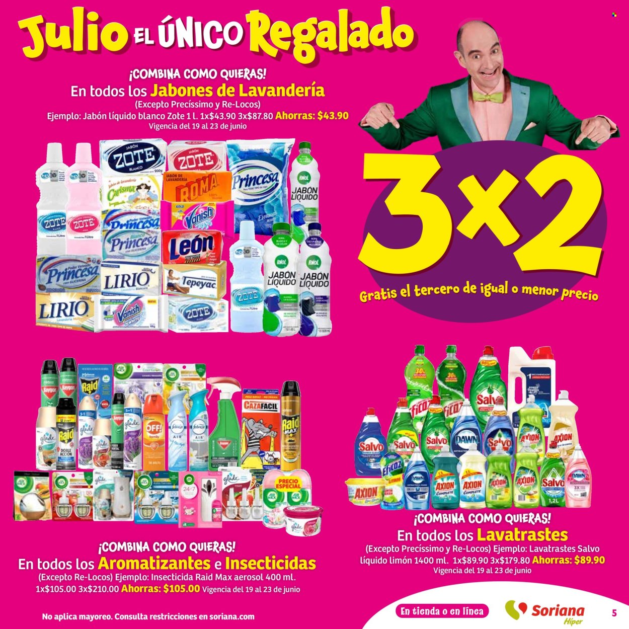 Catálogo Soriana Híper - 19.6.2024 - 26.6.2024. Página 5