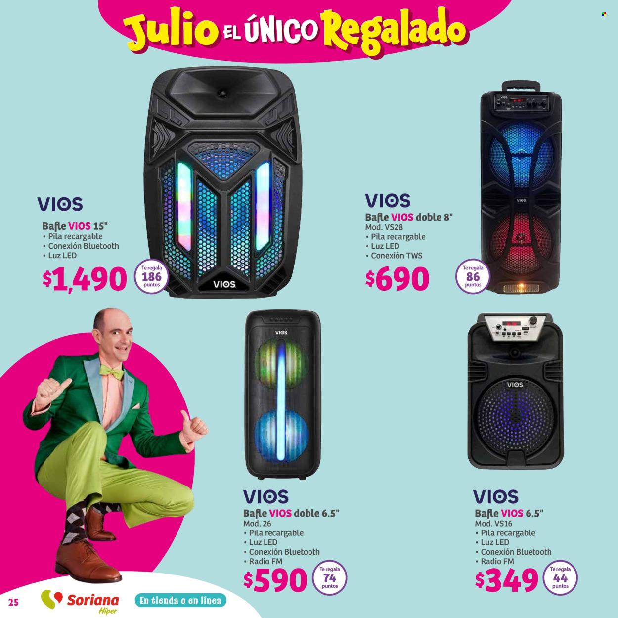 Catálogo Soriana Híper - 19.6.2024 - 26.6.2024. Página 25