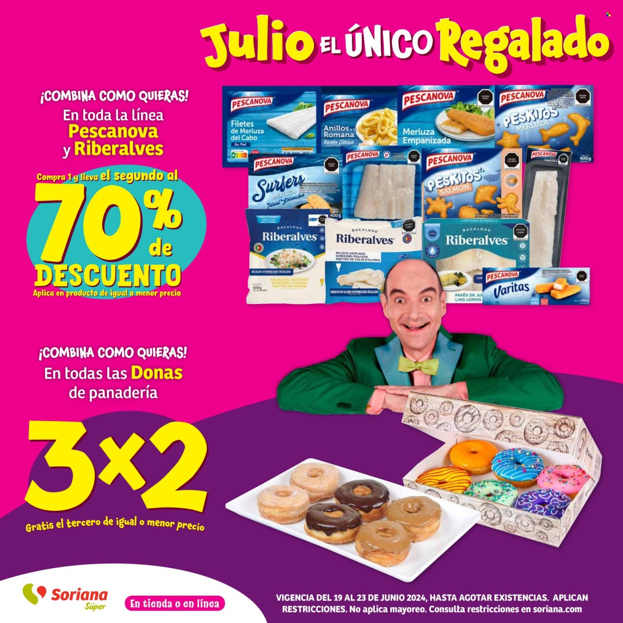 Catálogo Soriana Súper - 19.6.2024 - 23.6.2024. Página 1