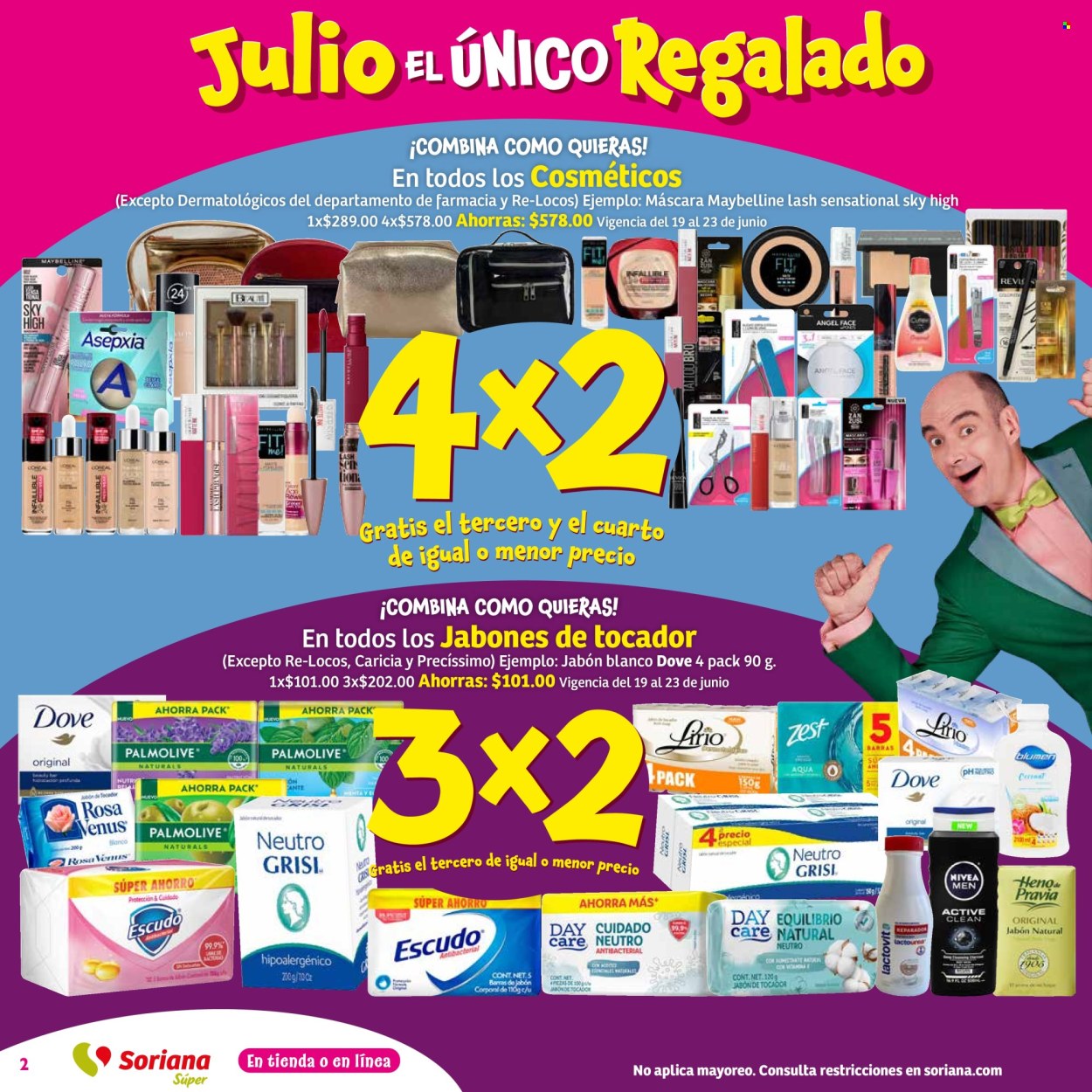 Catálogo Soriana Súper - 19.6.2024 - 26.6.2024. Página 2