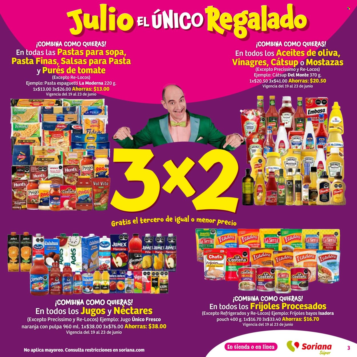 Catálogo Soriana Súper - 19.6.2024 - 26.6.2024. Página 3
