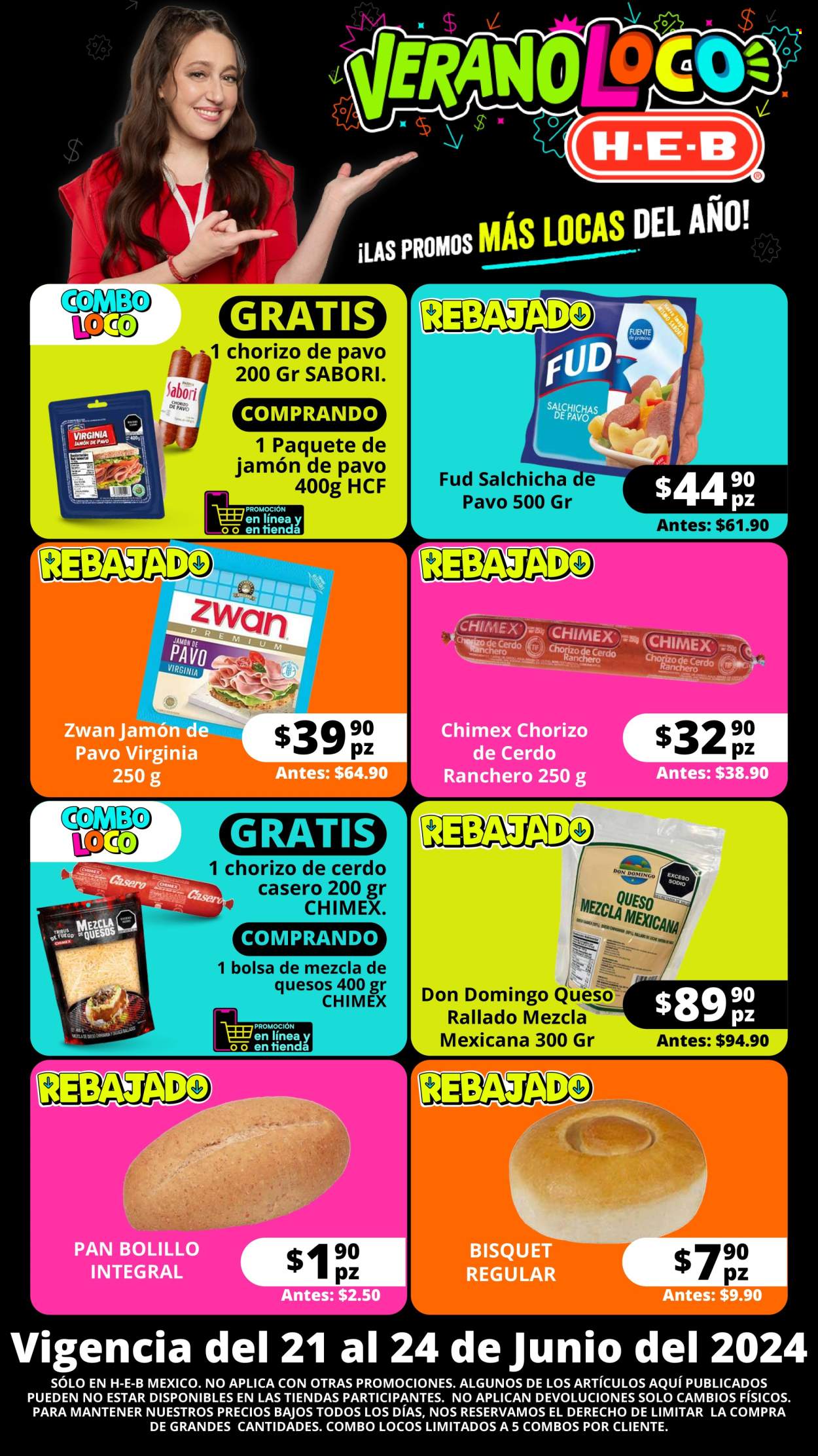 Catálogo H-E-B - 21.6.2024 - 24.6.2024. Página 2