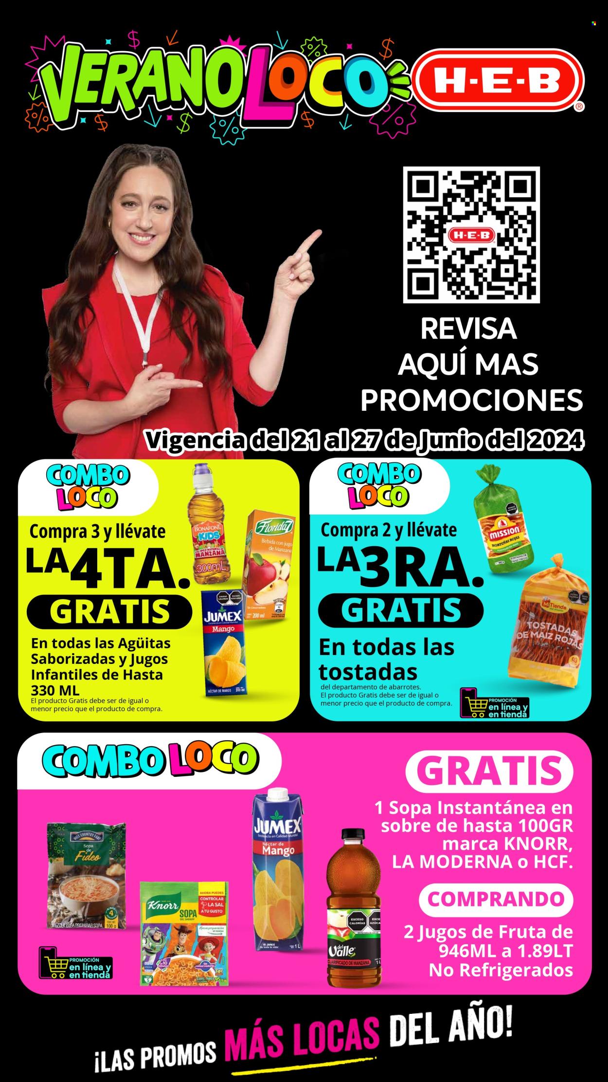 Catálogo H-E-B - 21.6.2024 - 27.6.2024. Página 2