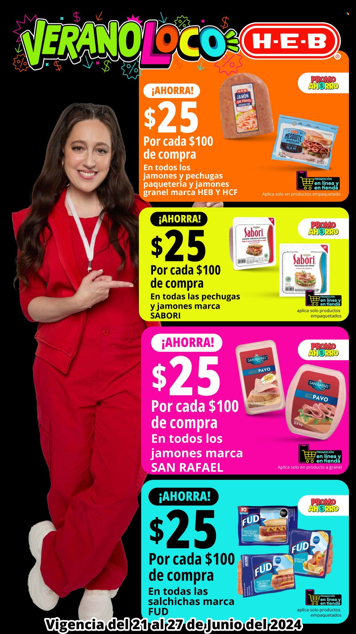 Catálogo H-E-B - 21.6.2024 - 27.6.2024. Página 7