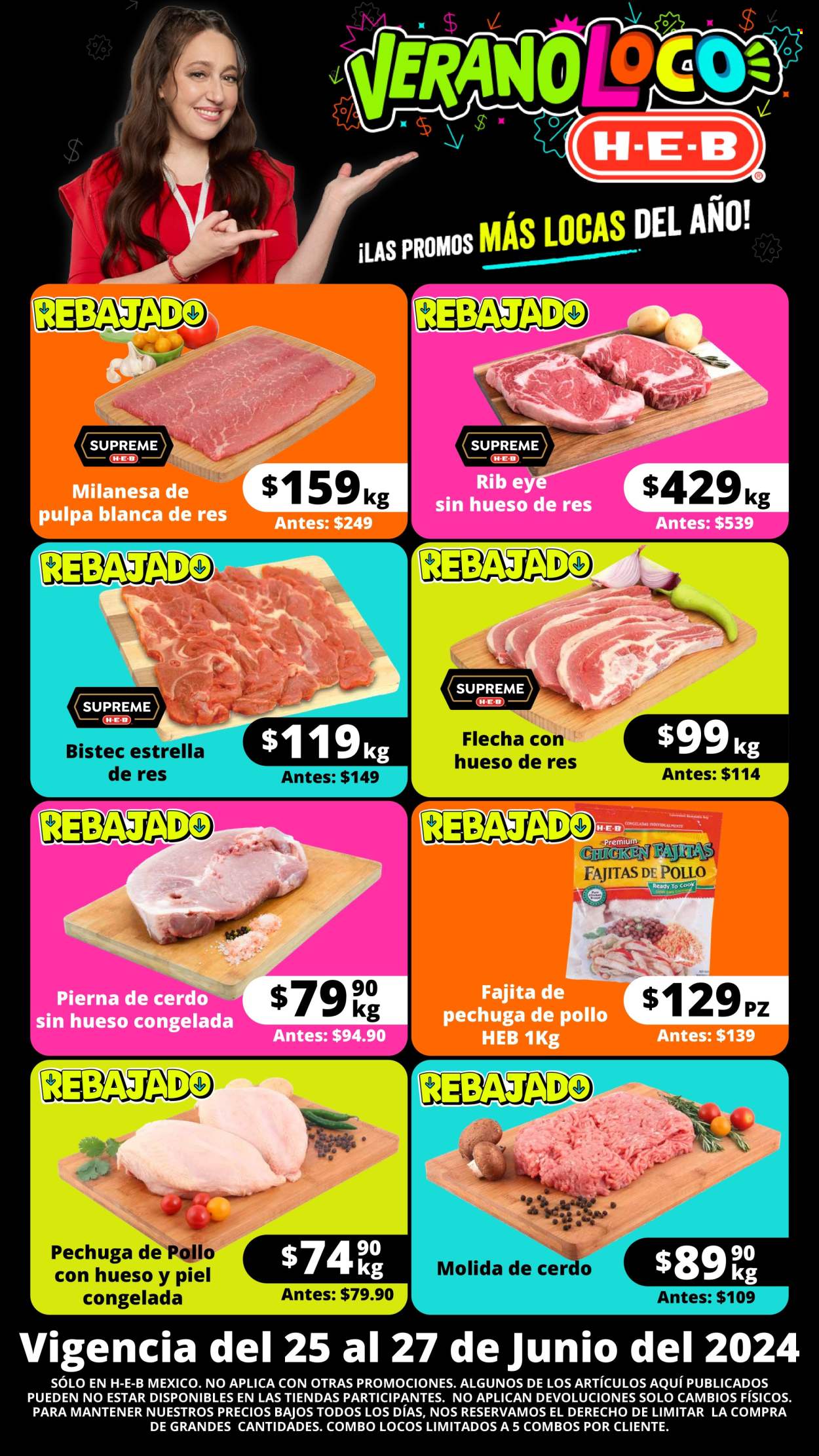 Catálogo H-E-B - 25.6.2024 - 27.6.2024. Página 1