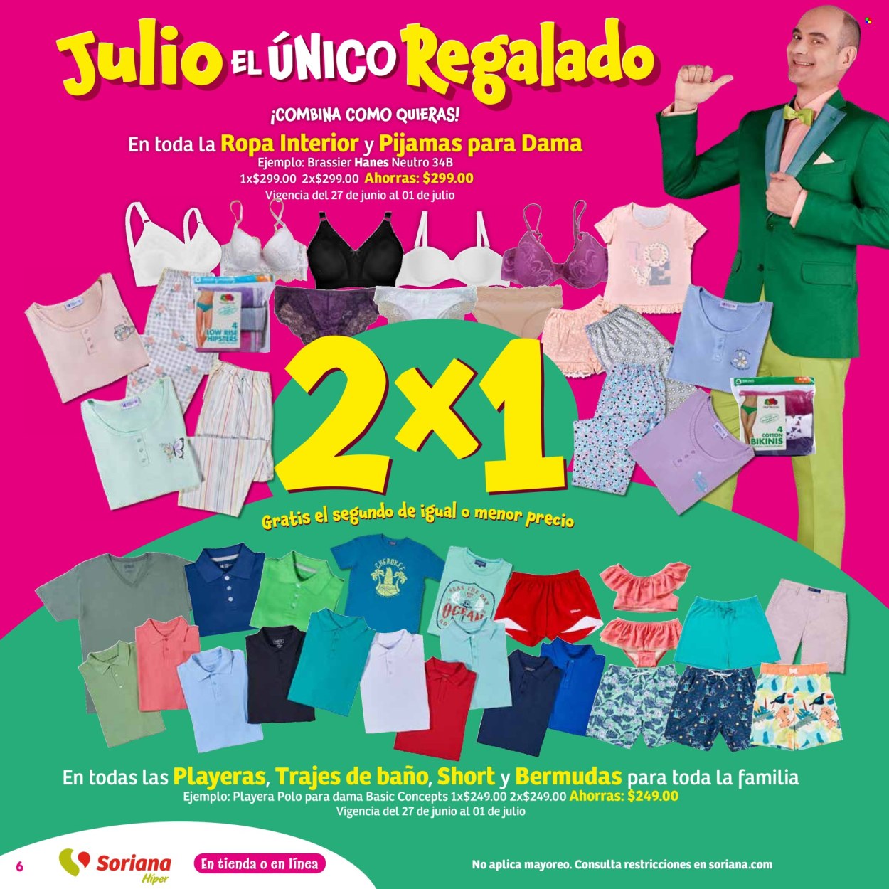 Catálogo Soriana Híper - 27.6.2024 - 3.7.2024. Página 6