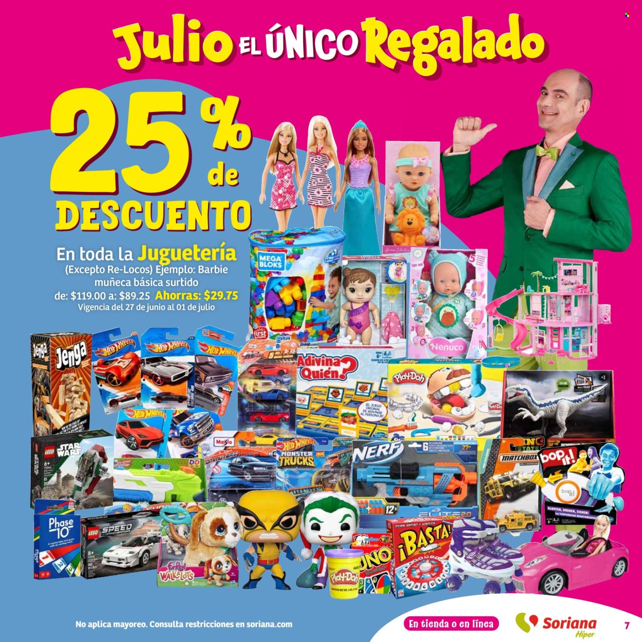 Catálogo Soriana Híper - 27.6.2024 - 3.7.2024. Página 7