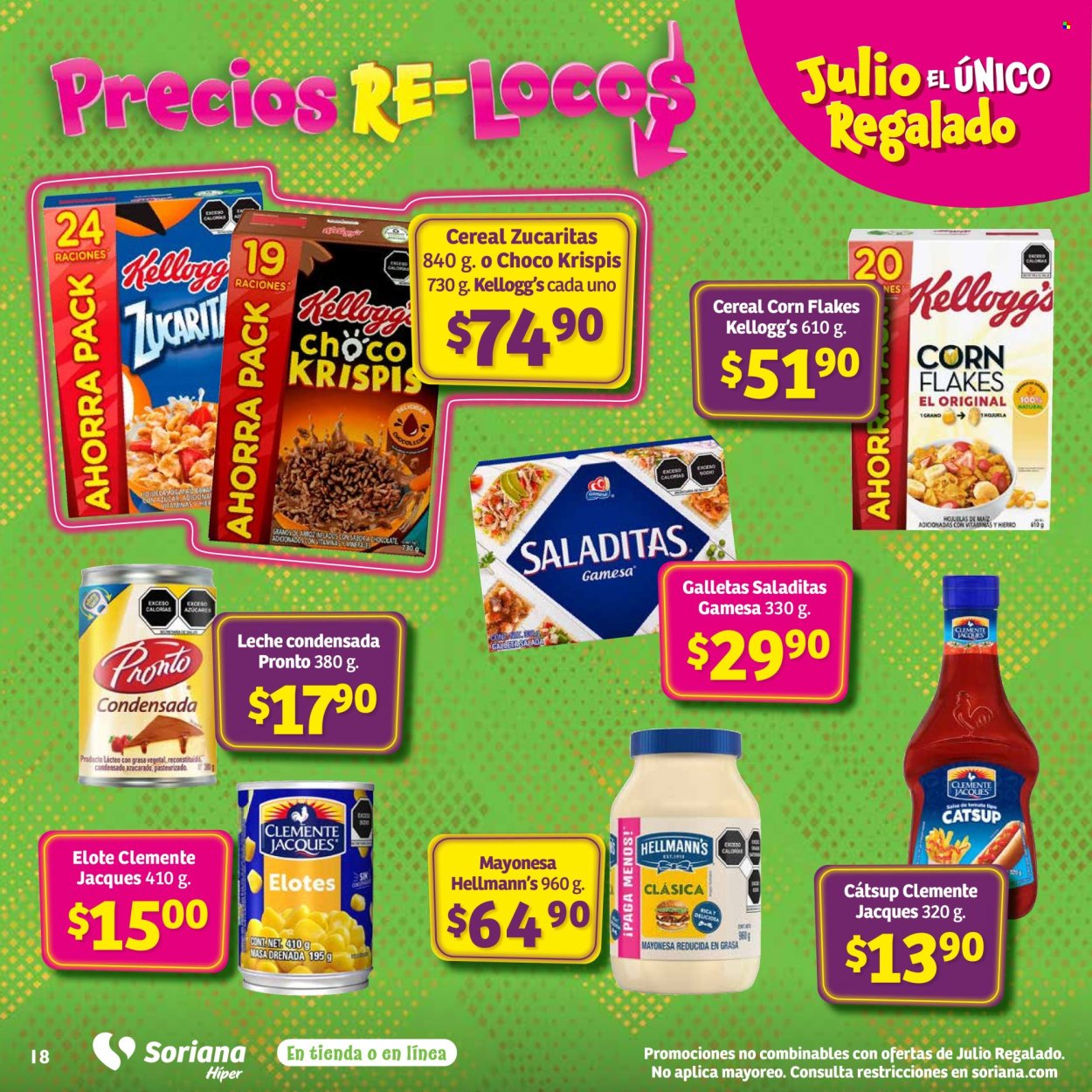 Catálogo Soriana Híper - 27.6.2024 - 3.7.2024. Página 18