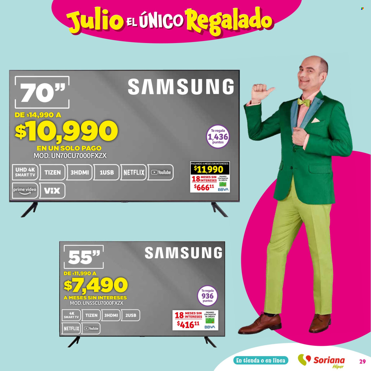 Catálogo Soriana Híper - 27.6.2024 - 3.7.2024. Página 29