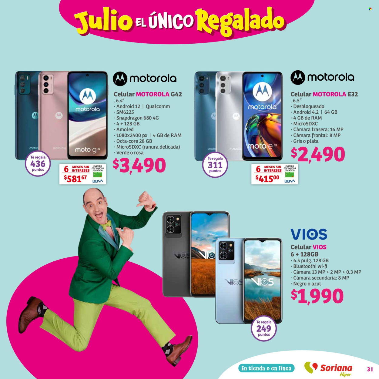 Catálogo Soriana Híper - 27.6.2024 - 3.7.2024. Página 31