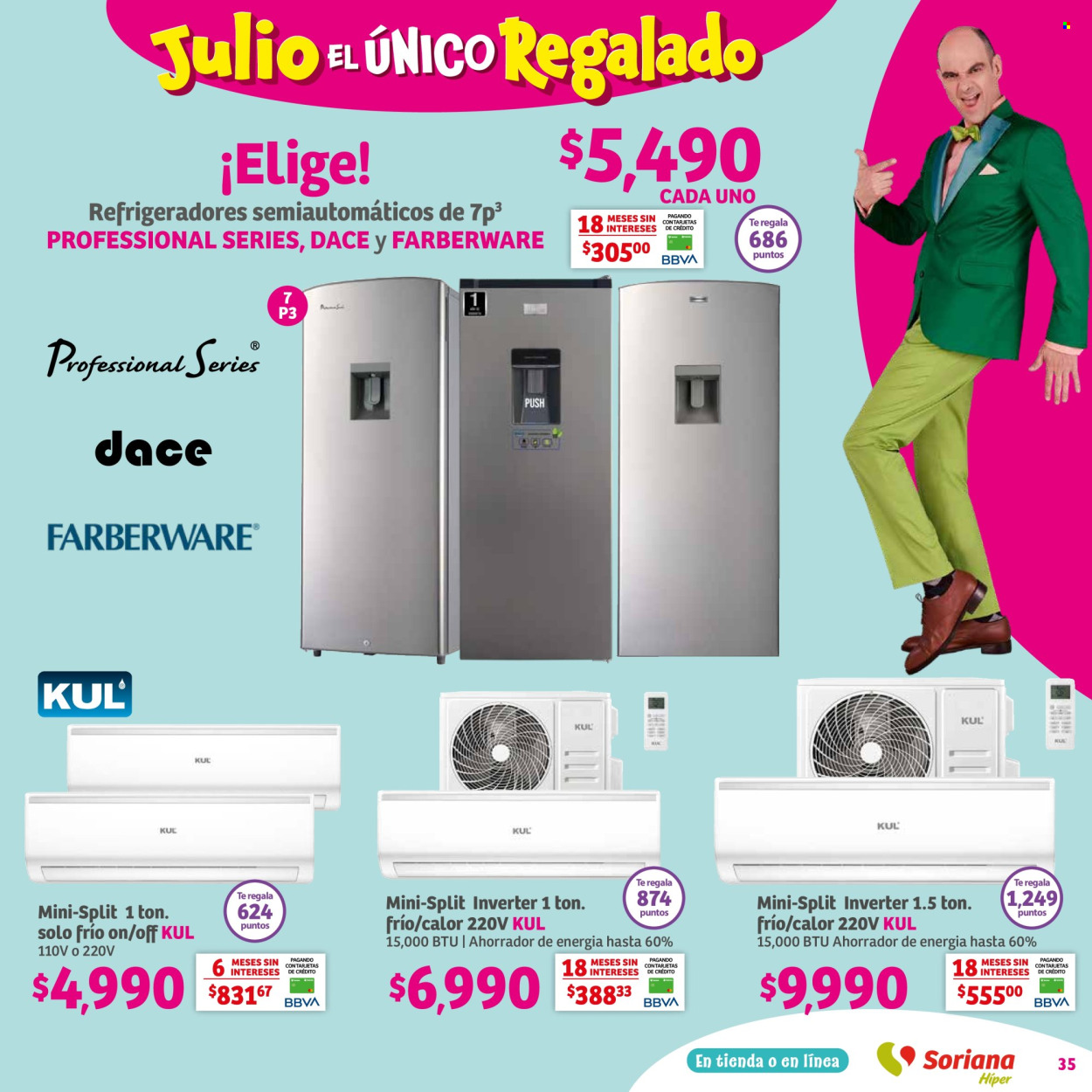 Catálogo Soriana Híper - 27.6.2024 - 3.7.2024. Página 35