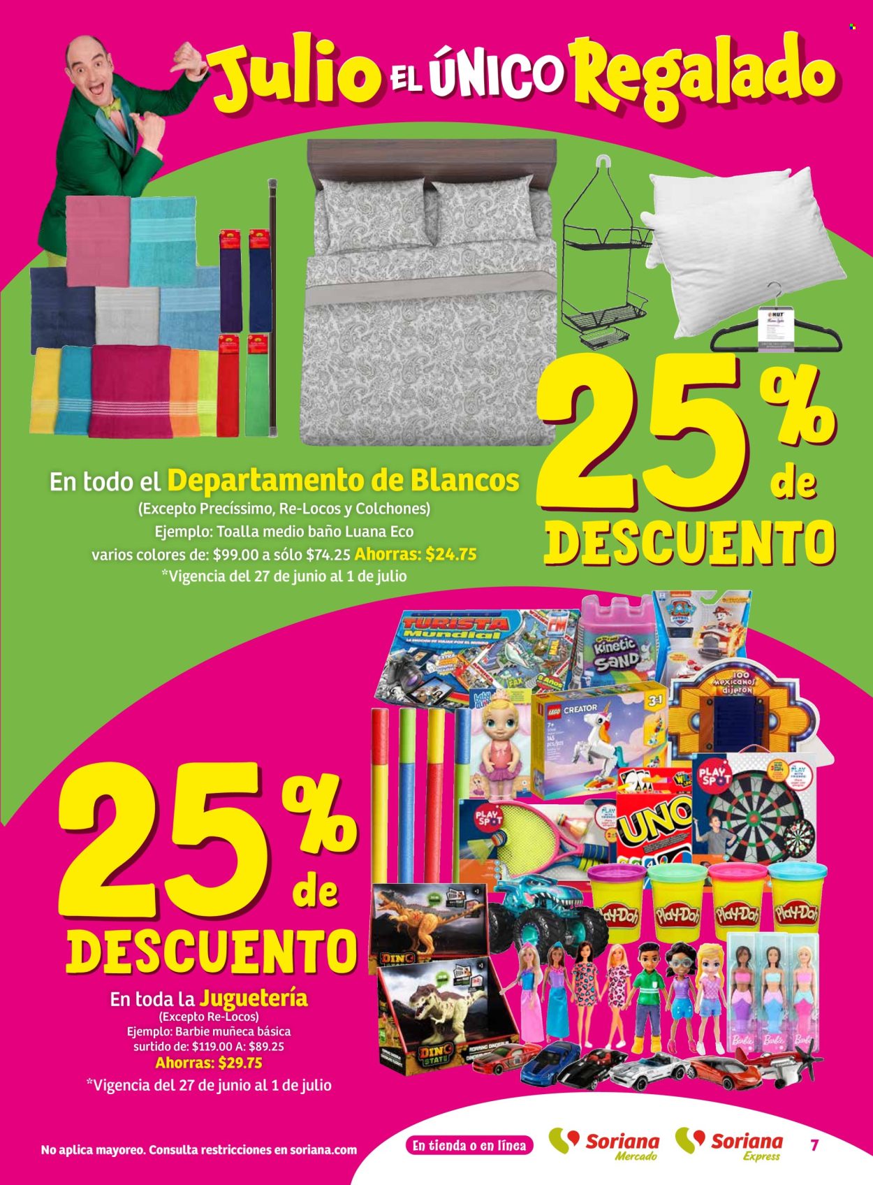 Catálogo Soriana - 27.6.2024 - 3.7.2024. Página 7