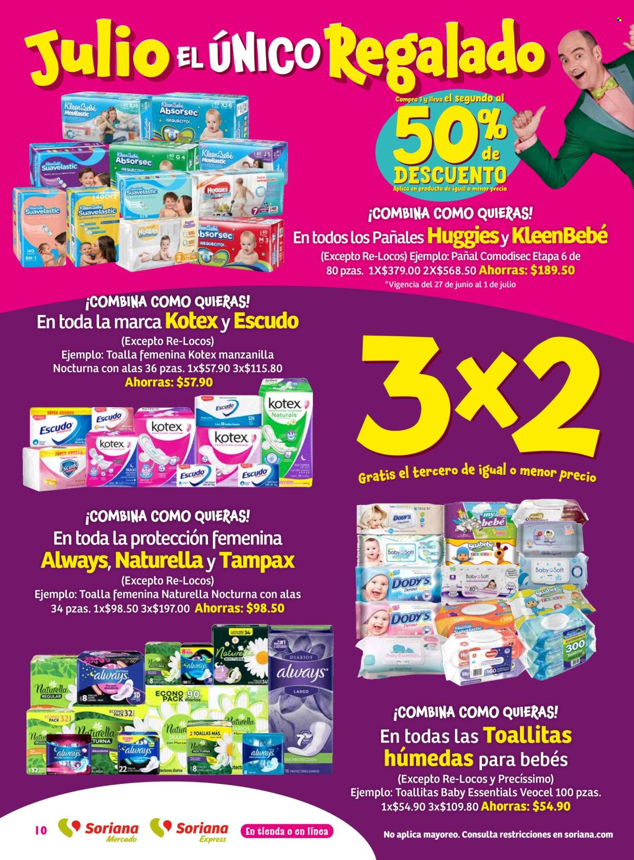 Catálogo Soriana - 27.6.2024 - 3.7.2024. Página 10