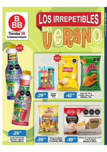 Folleto actual Tiendas 3B - 1.7.2024 - 31.7.2024.