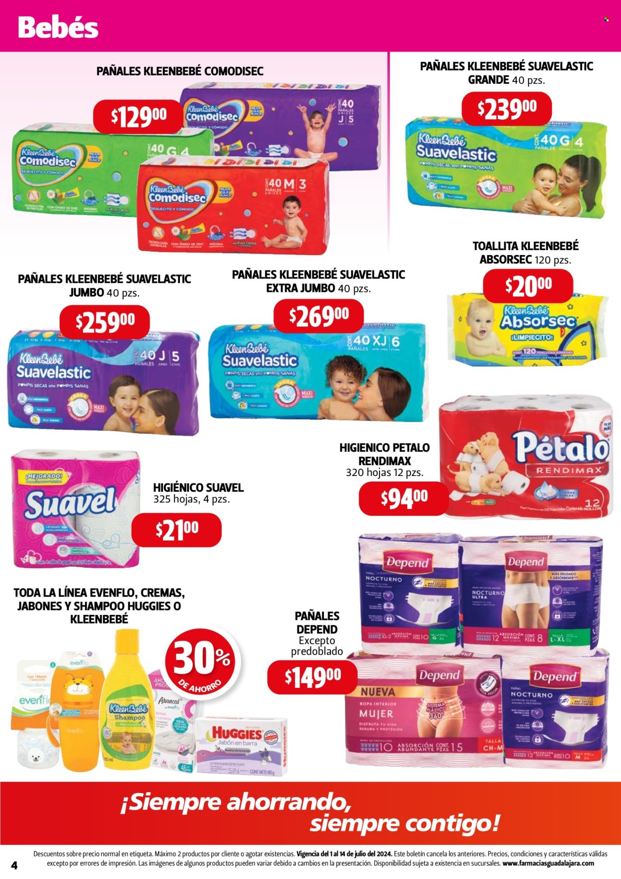 Catálogo Farmacias Guadalajara - 1.7.2024 - 14.7.2024. Página 4