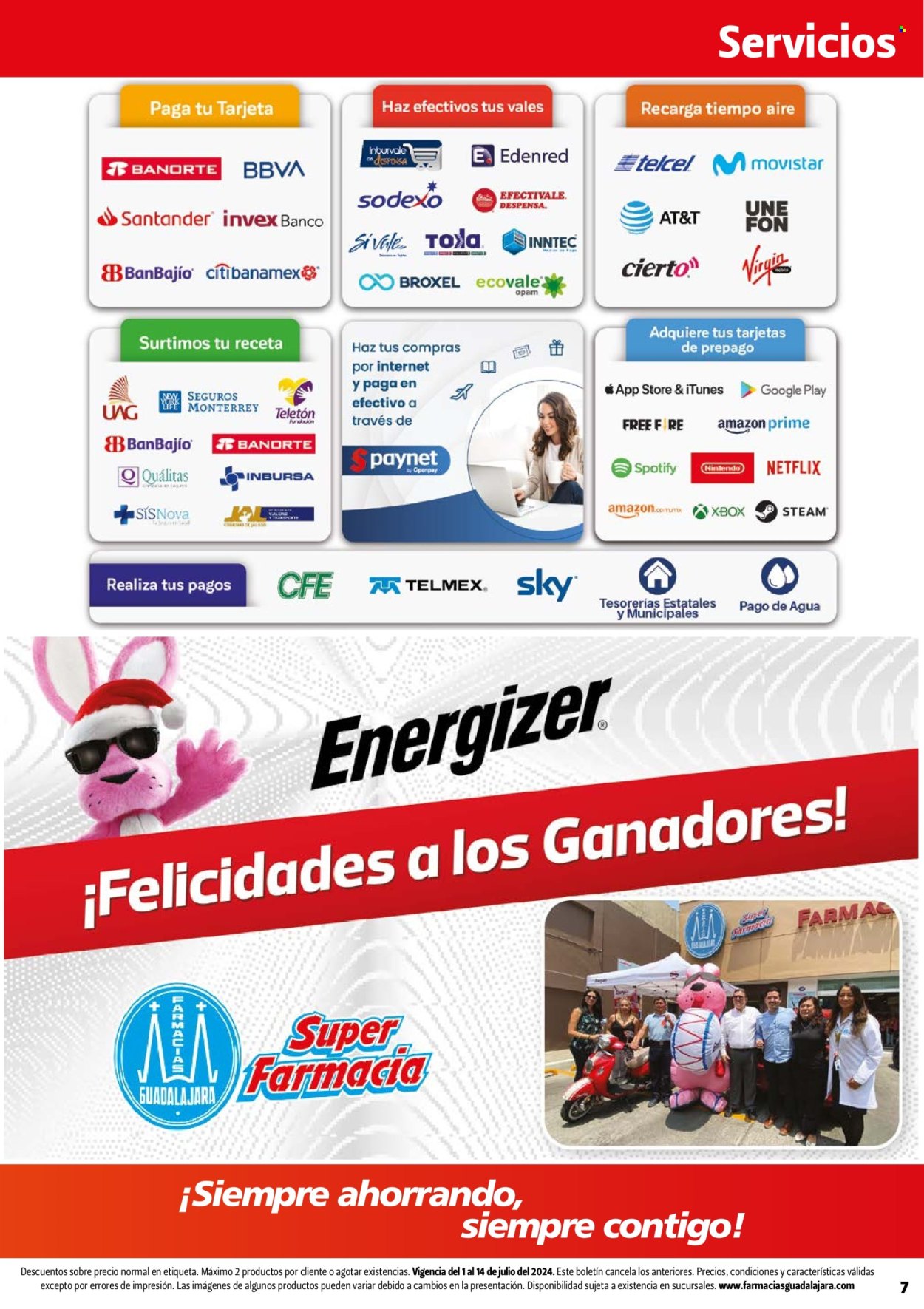 Catálogo Farmacias Guadalajara - 1.7.2024 - 14.7.2024. Página 7