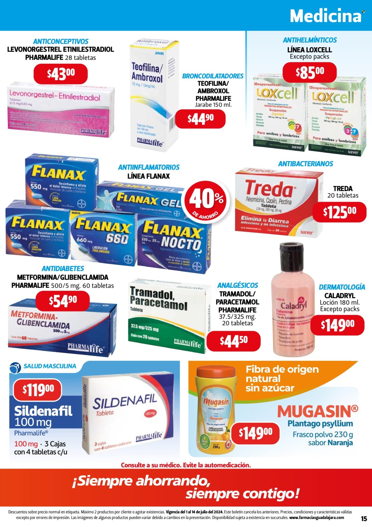 Catálogo Farmacias Guadalajara - 1.7.2024 - 14.7.2024. Página 15