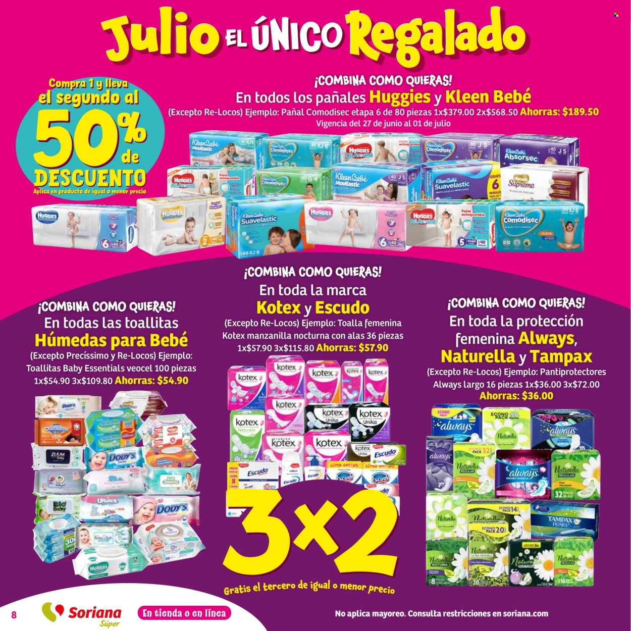 Catálogo Soriana Súper - 27.6.2024 - 3.7.2024. Página 8