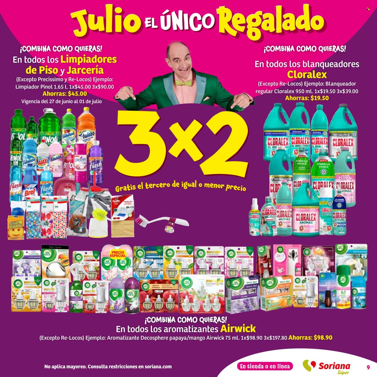 Catálogo Soriana Súper - 27.6.2024 - 3.7.2024. Página 9