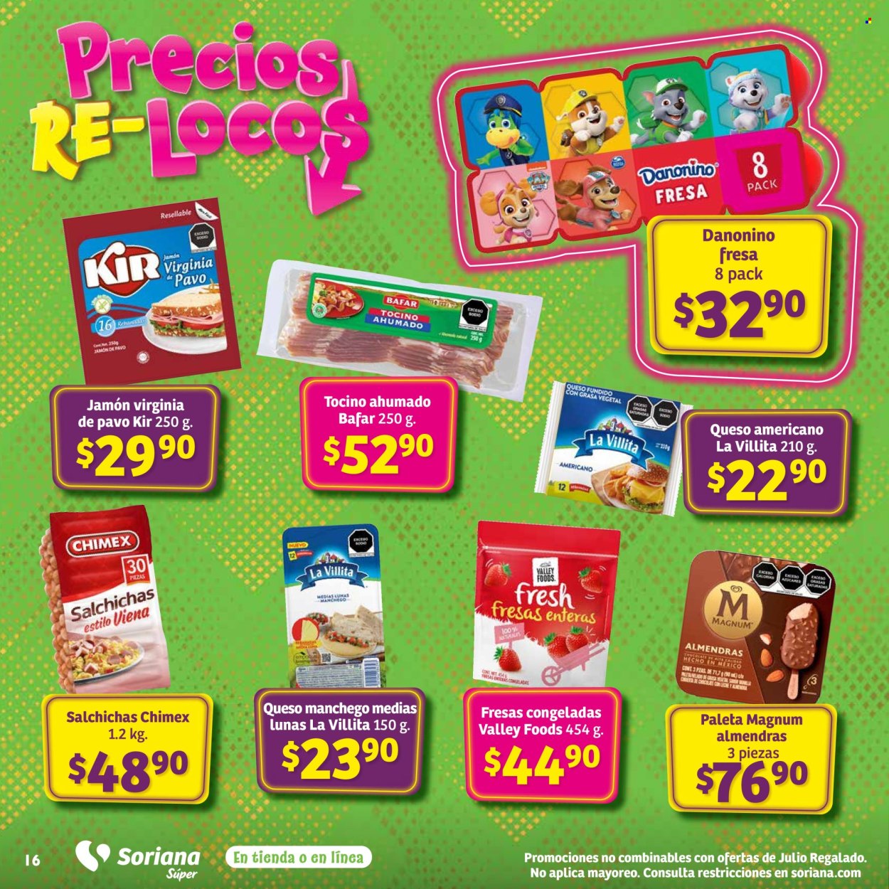 Catálogo Soriana Súper - 27.6.2024 - 3.7.2024. Página 16