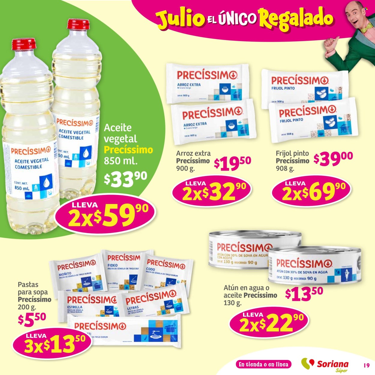 Catálogo Soriana Súper - 27.6.2024 - 3.7.2024. Página 19